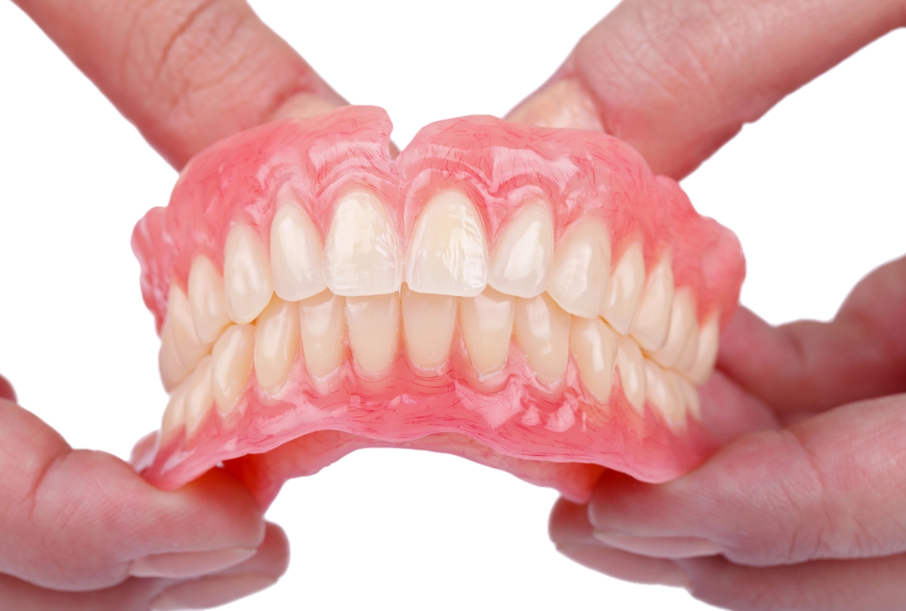 Illustrative full removable dentures.